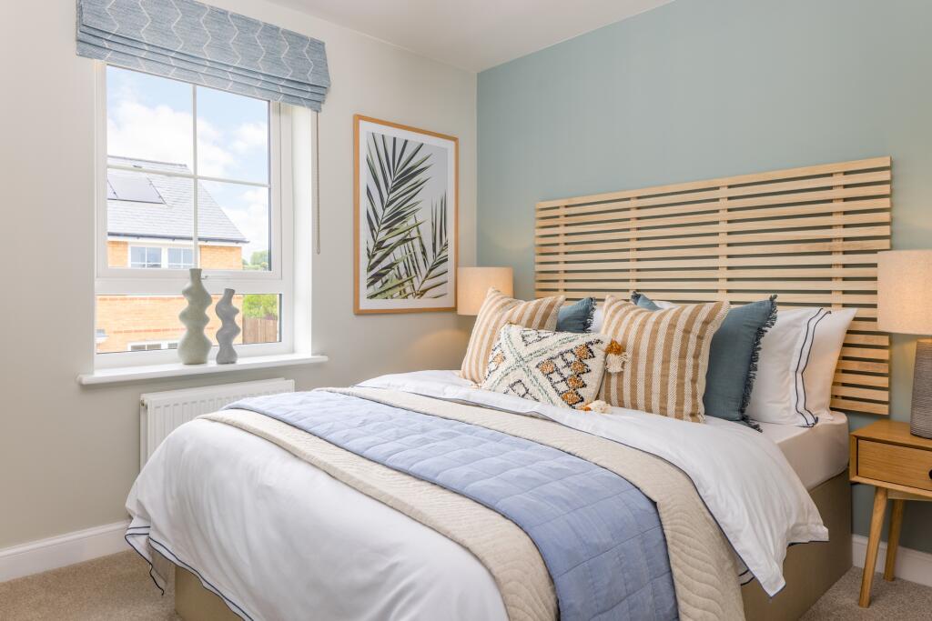 Second bedroom in the 4 bedroom Kennisham