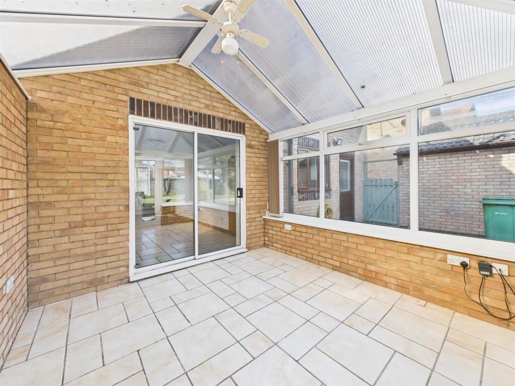 Upvc conservatory: