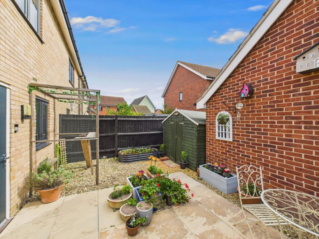 Rear garden
