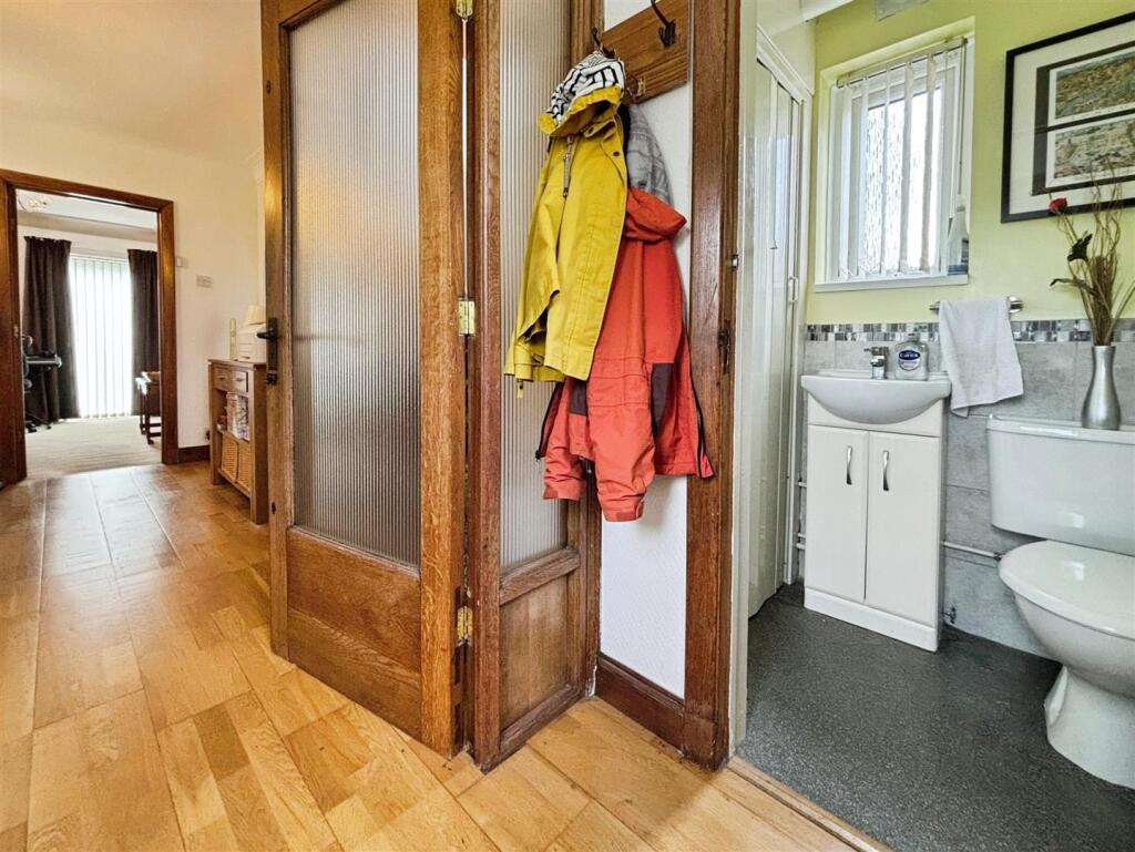 Entrance Hall &amp; Downstairs Cloakroom