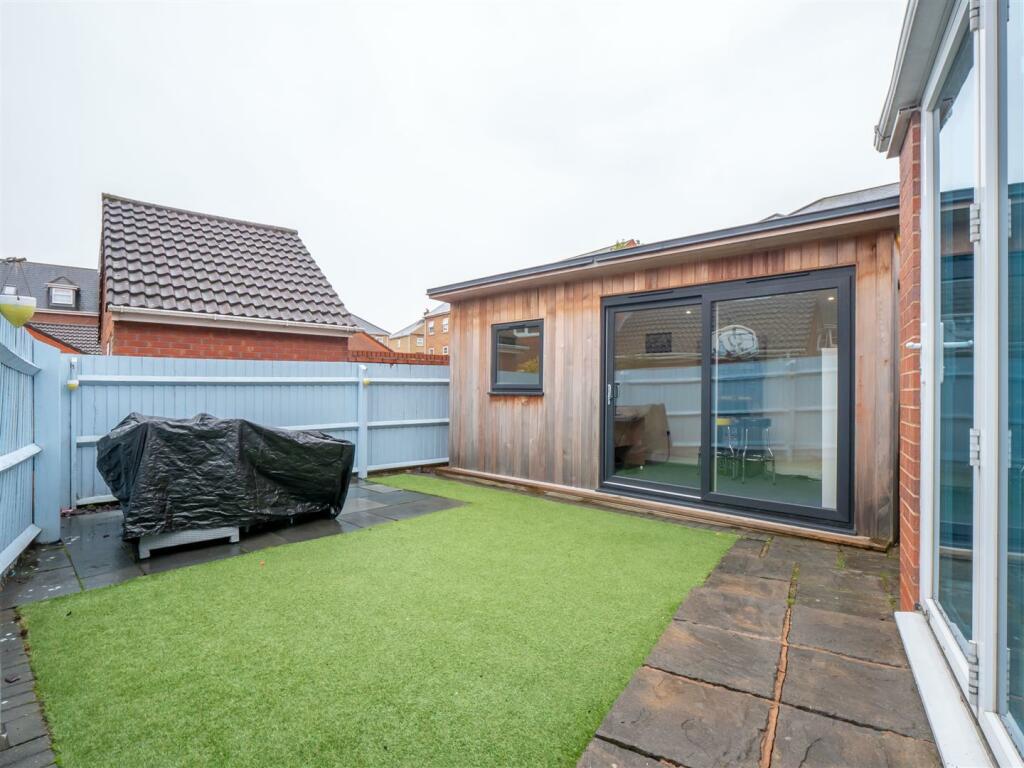 Garden (Showing Office Cabin)
