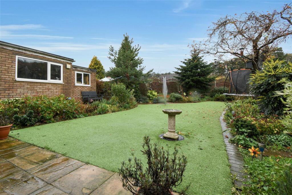 Rear garden