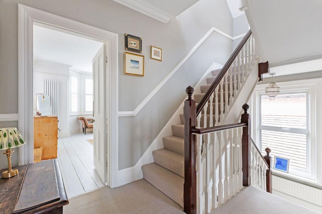 Stairs to upper floor