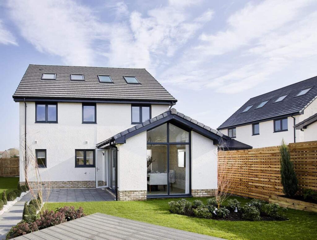Lawrie Grand Bearsden rear of house garden room 2