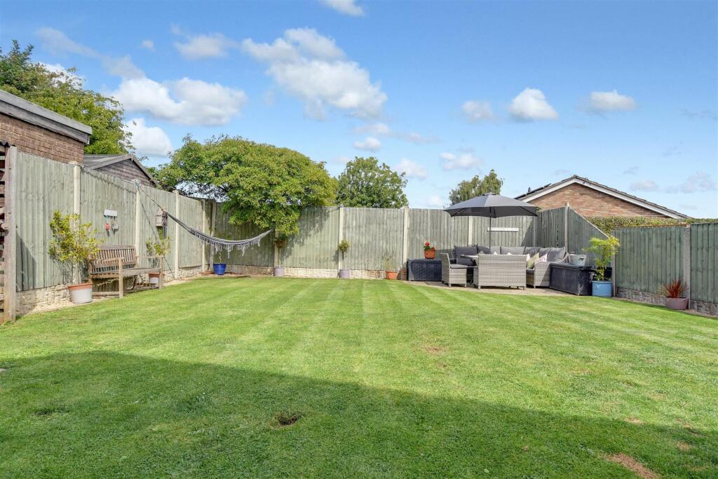 Rear garden