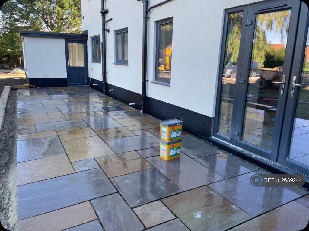 Rear Patio Area - Garden Behind 