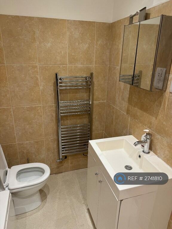 Master Bathroom With Bath And Shower Over