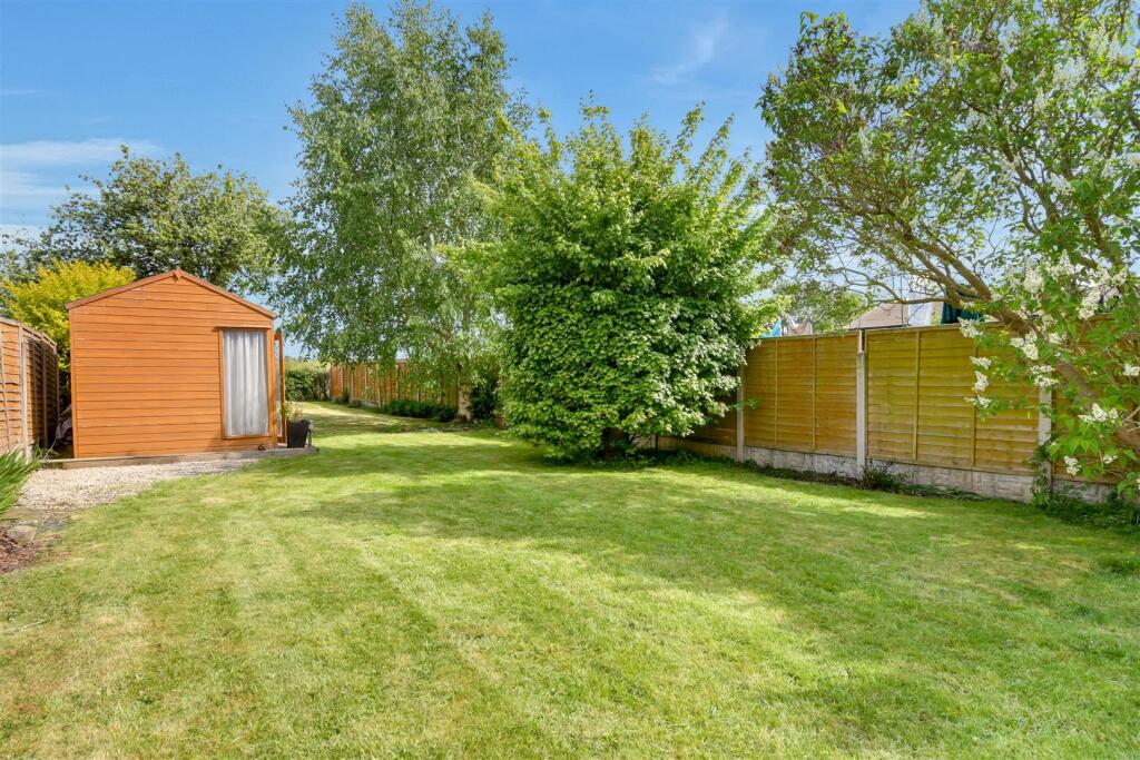 Rear garden