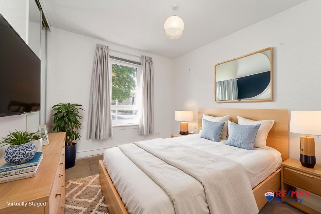Virtual Staged Bedroom