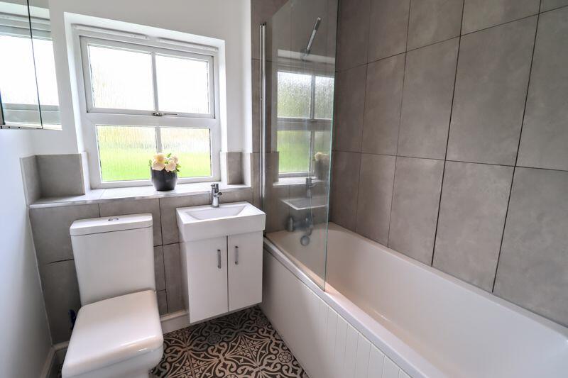 Refitted family bathroom