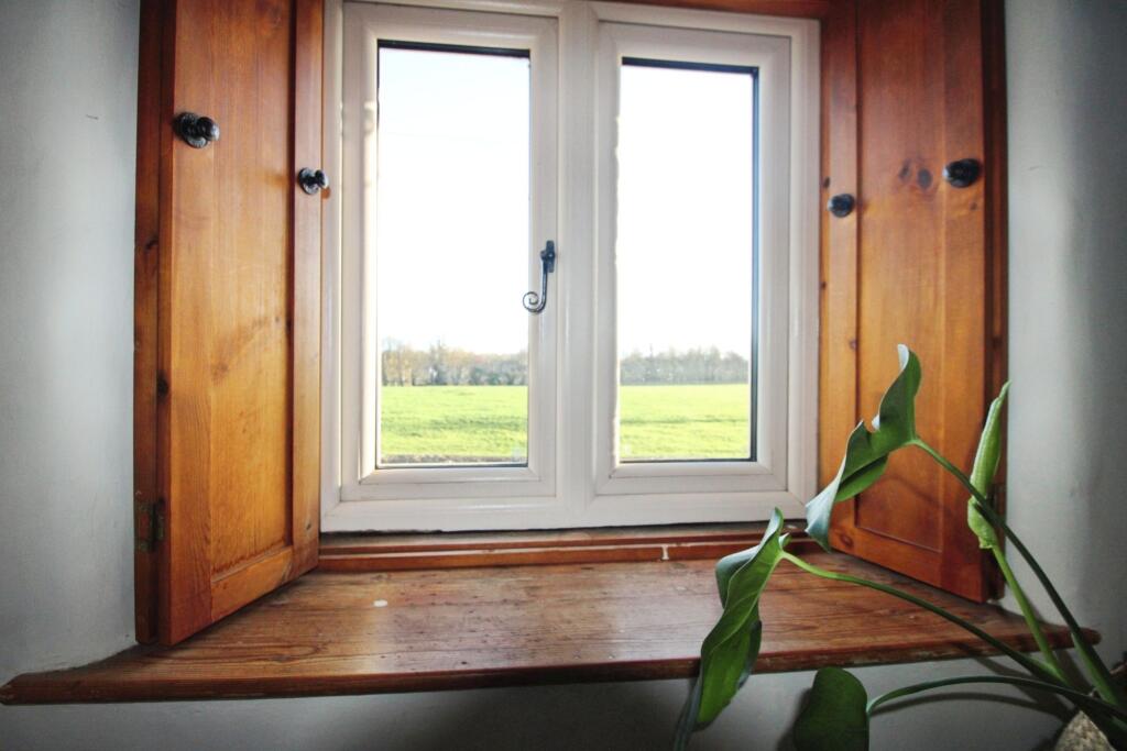 Master Bedroom Window over Gasson&#39;s Field