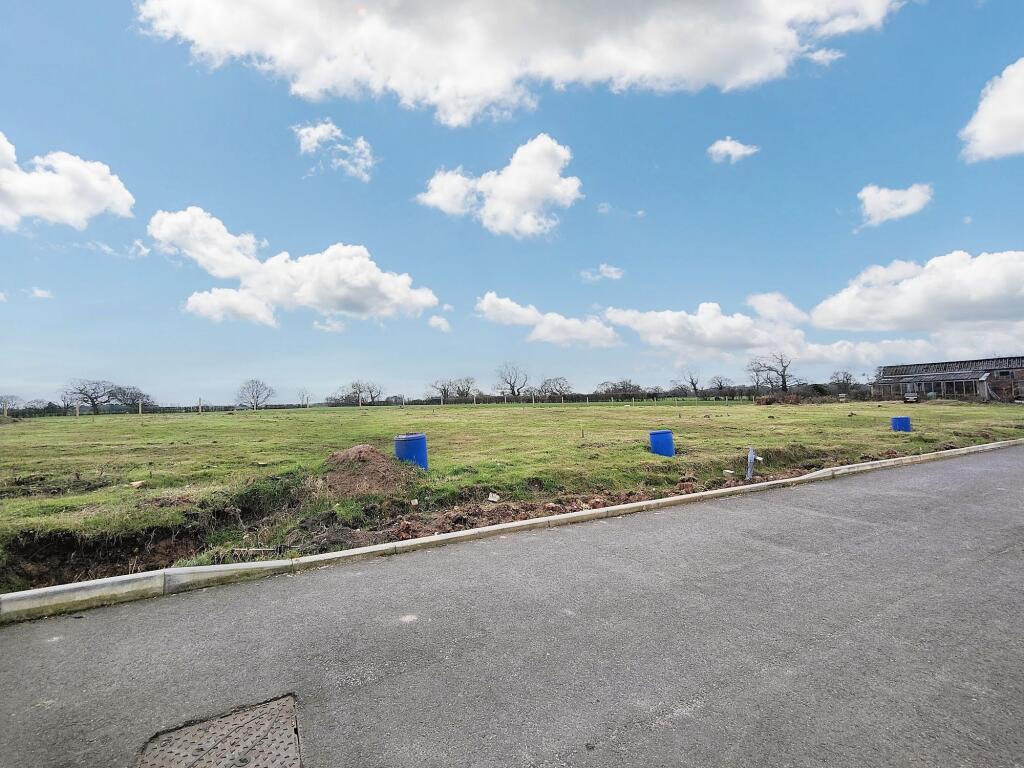 Dropped kerbs in place