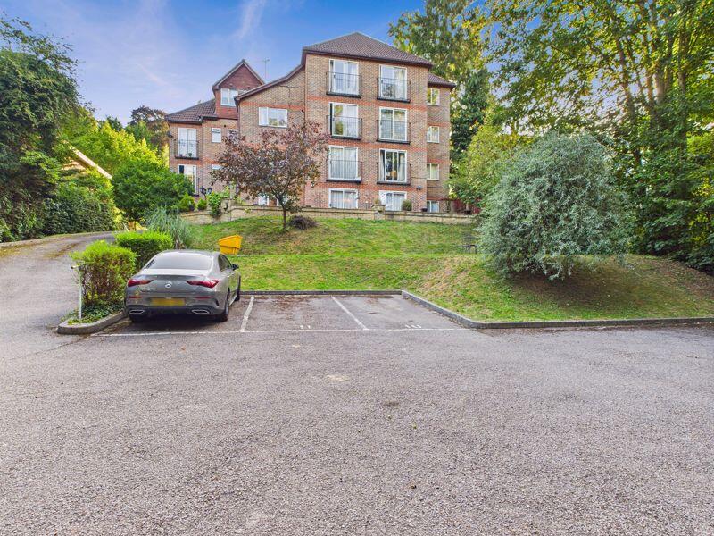 REAR ASPECT FROM PARKING AREA