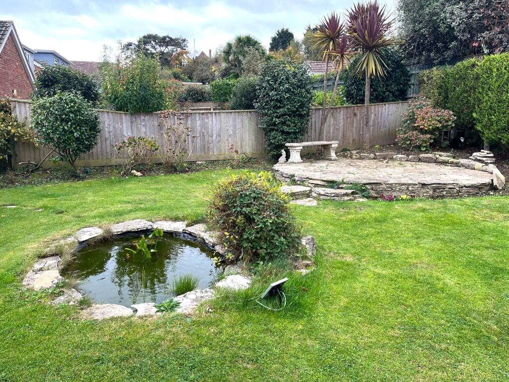 Rear garden