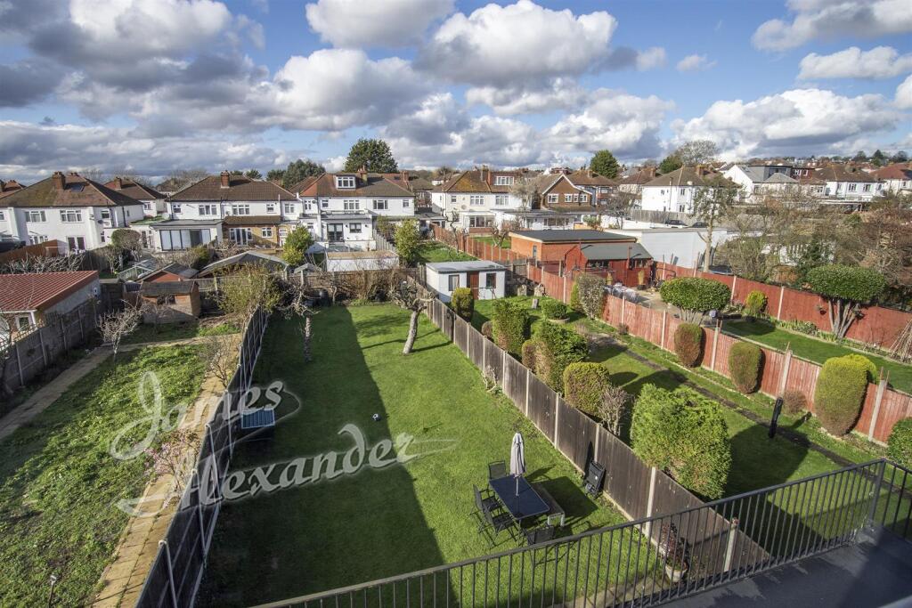Garden view from first floor