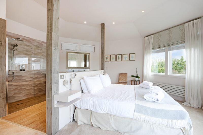 Master bedroom suite
