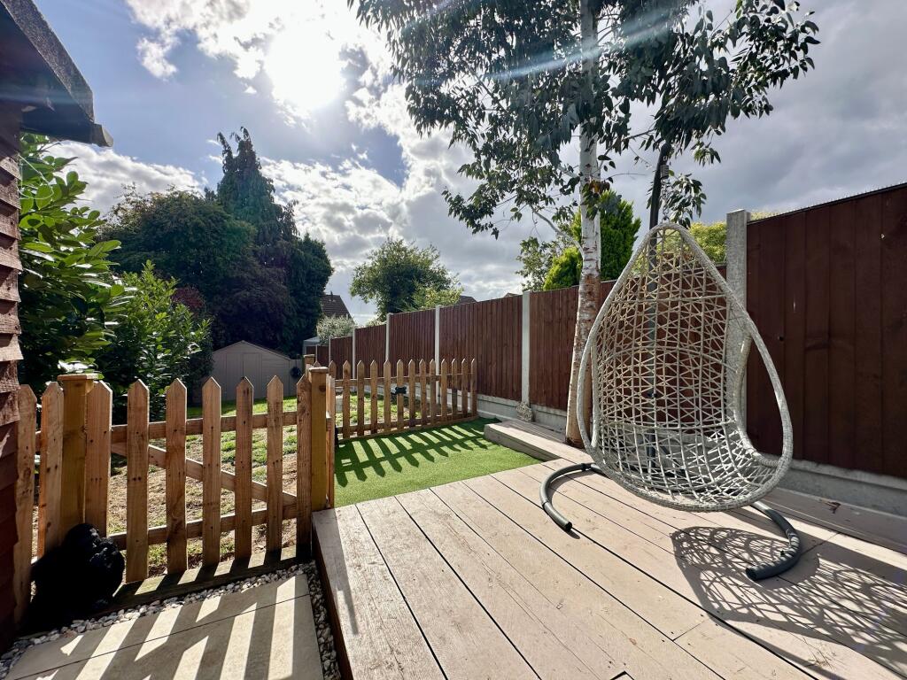 Patio seating area