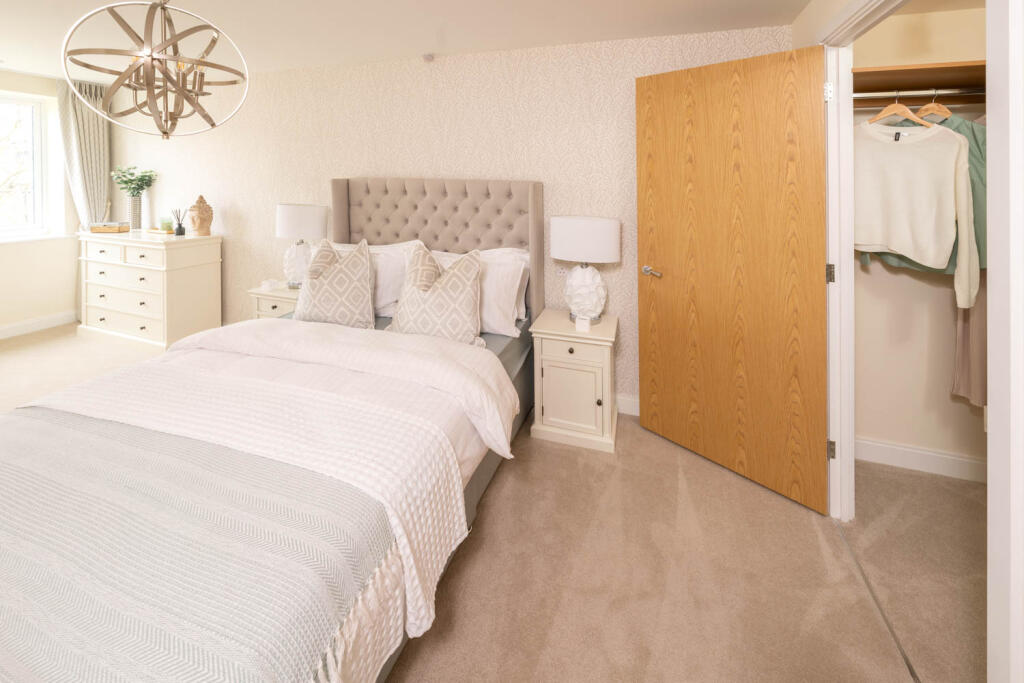 Show home master bedroom  