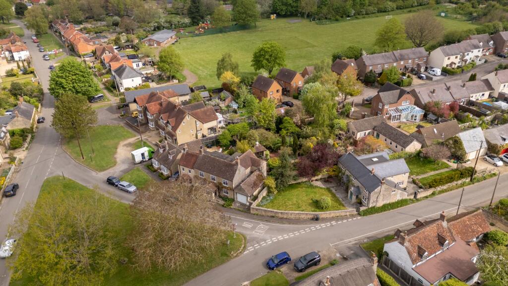Village green setting