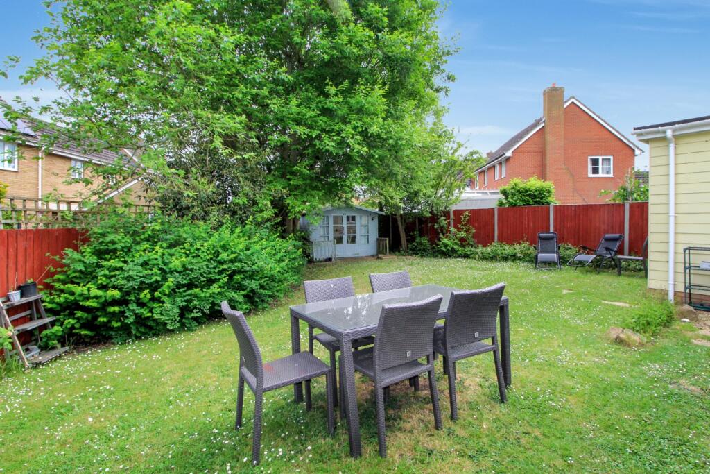 Rear garden