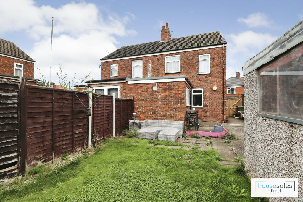 Rear of Property