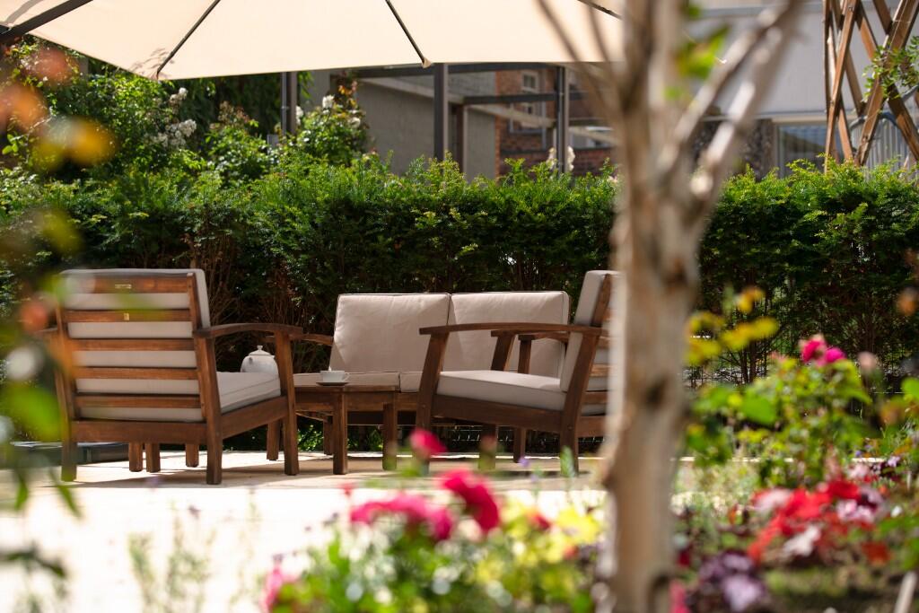 Landscaped garden