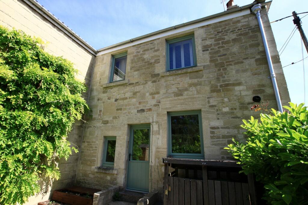Rear of property