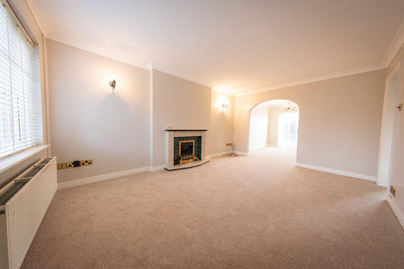 Lounge through dining room