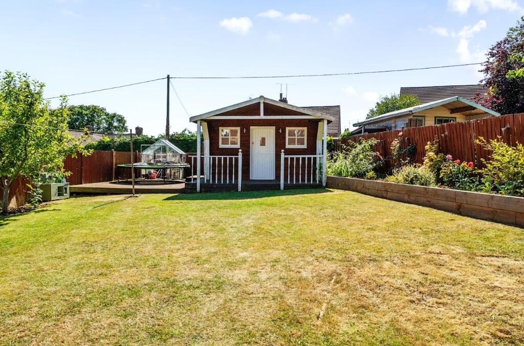 Rear garden
