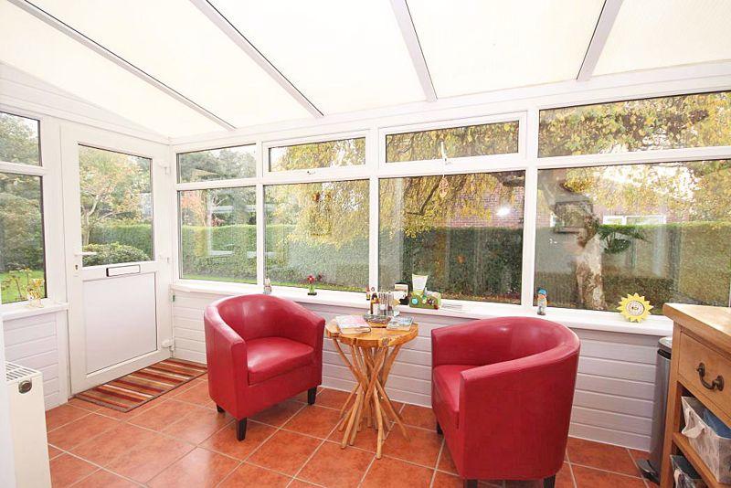 Conservatory off kitchen