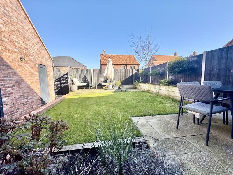 Rear garden