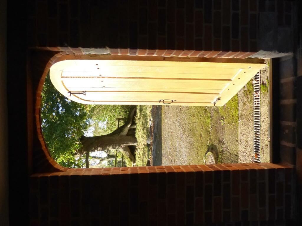 Side entrance