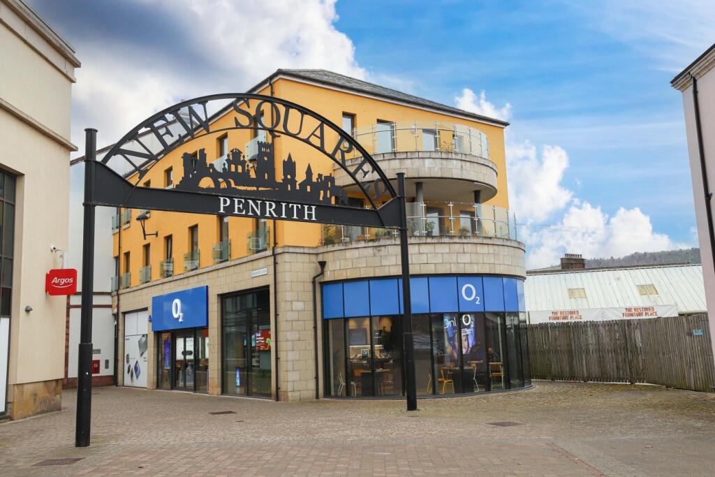 Entrance to New Squares Development 