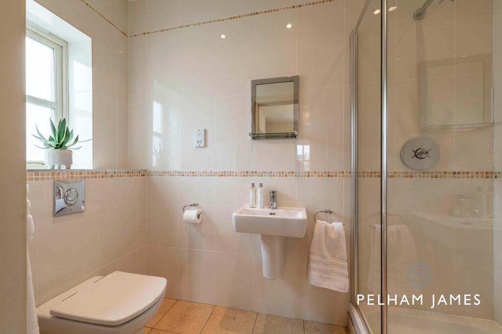 Guest Bedroom En Suite, Corner House, Ketton