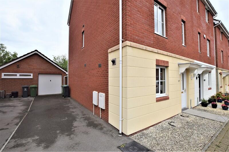 Driveway and entrance