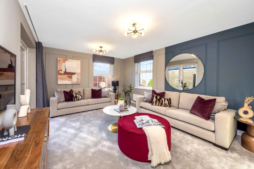spacious lounge