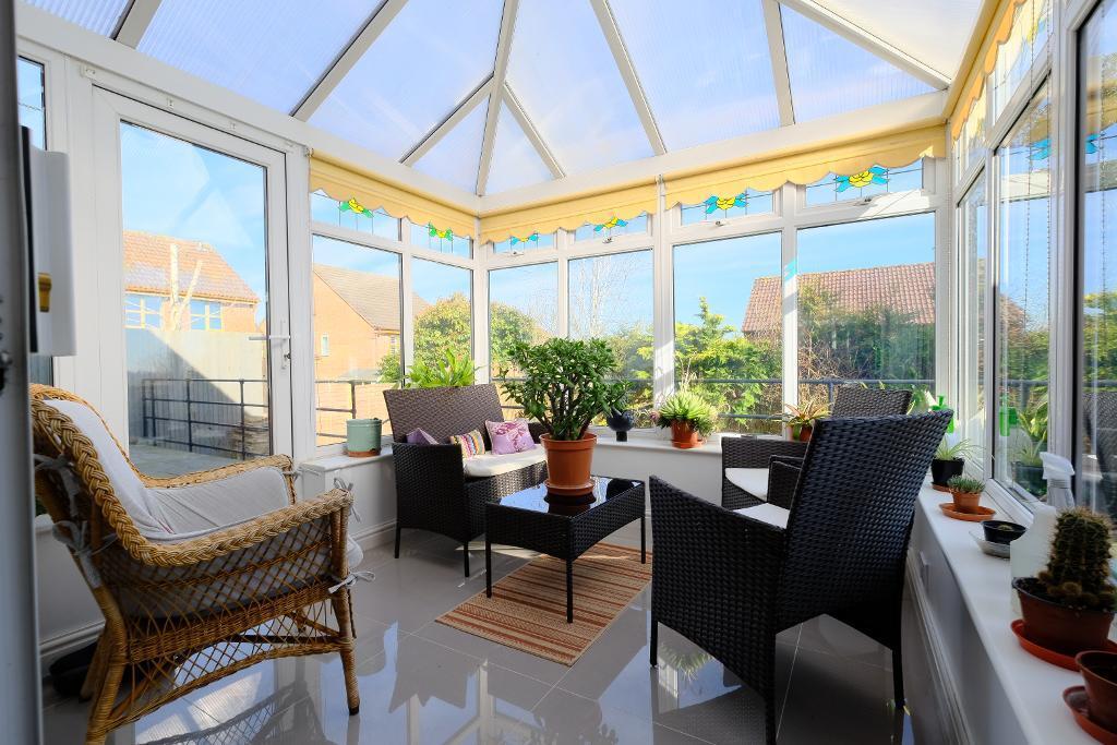 Conservatory leading to patio