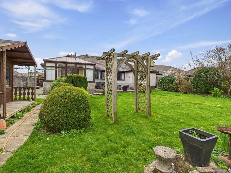 rear elevation and garden