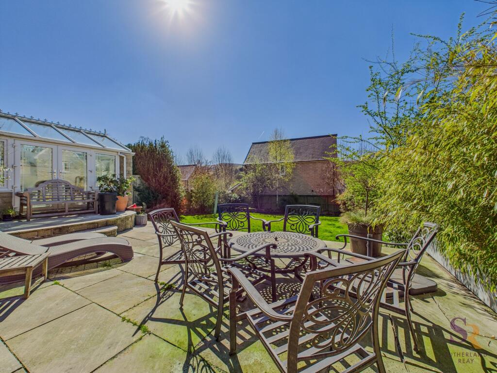 Rear Garden Seating Area