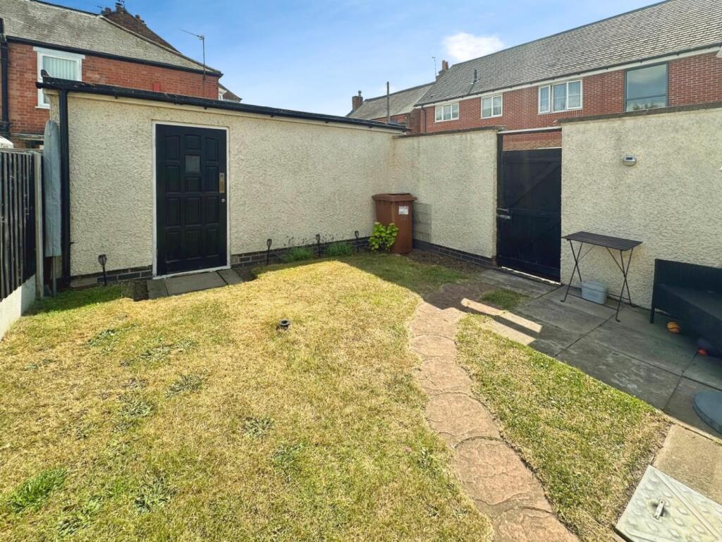 Rear garden