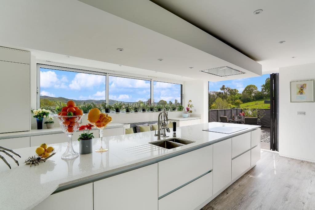 Kitchen with granite worktops