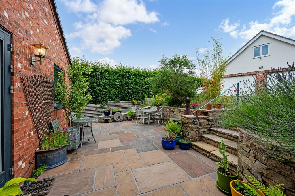 Lovely patio gardens