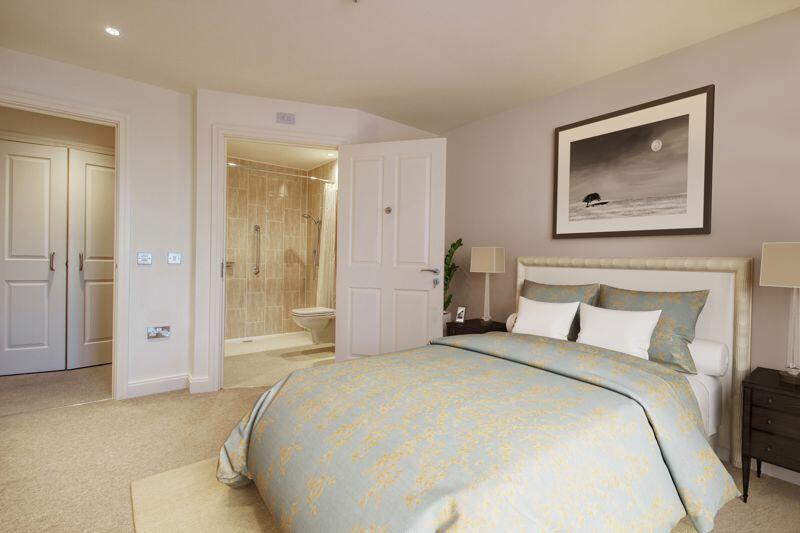 Bedroom with ensuite shower room and ...