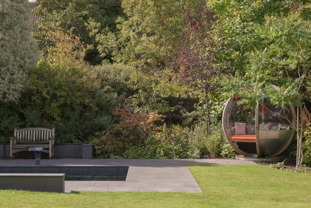 Landscaped garden