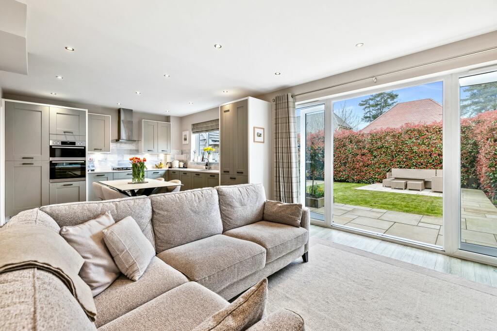 Family room leading to garden