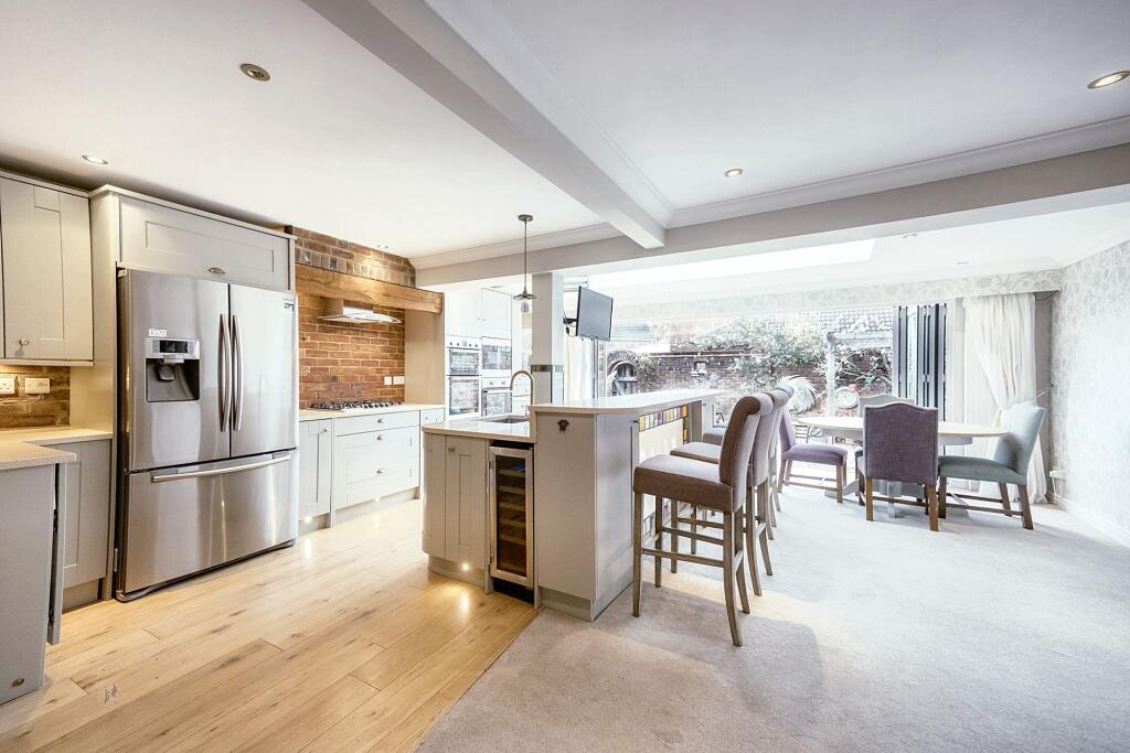 Open Plan Kitchen and Living Area