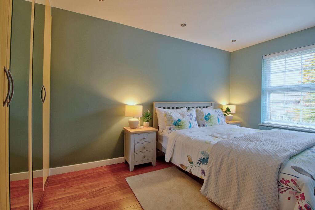 Bedroom Two with built-in storage