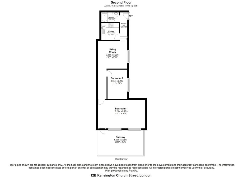 12B Kensington Church Street,floor plan2018