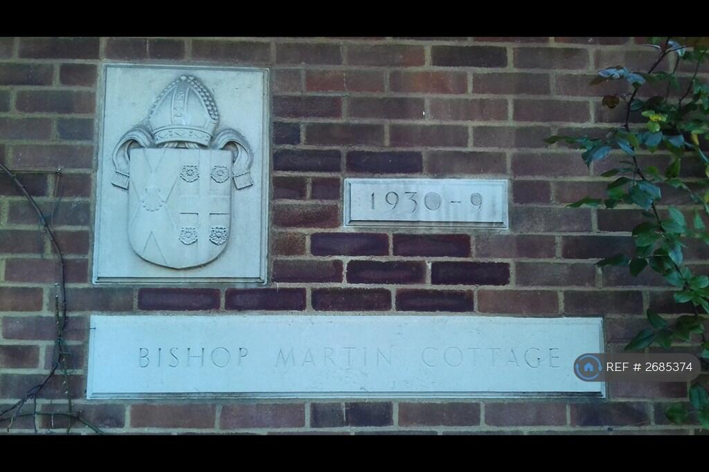Bishop Martin's Original Sign
