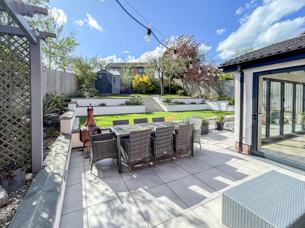 Rear garden